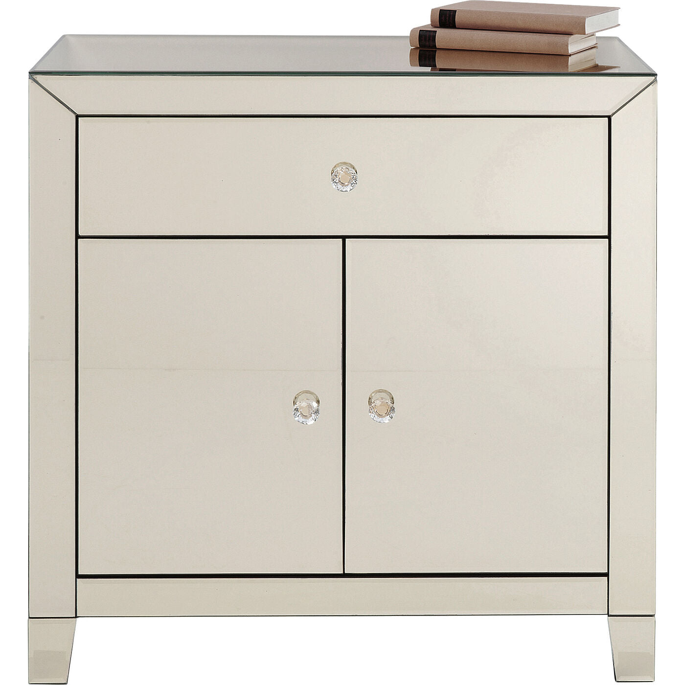 Dresser Luxury Gold 2Doors 1 Drawer