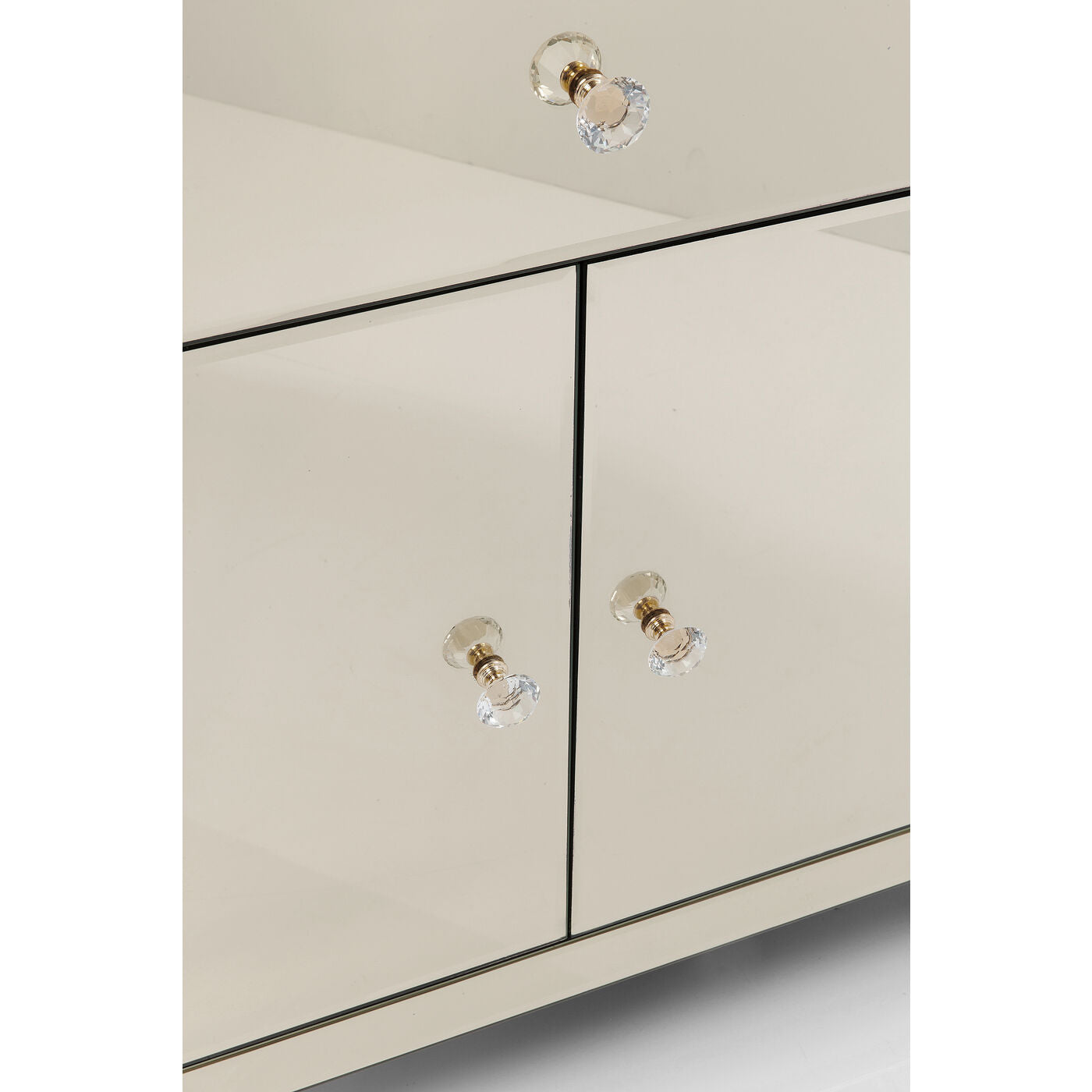 Dresser Luxury Gold 2Doors 1 Drawer