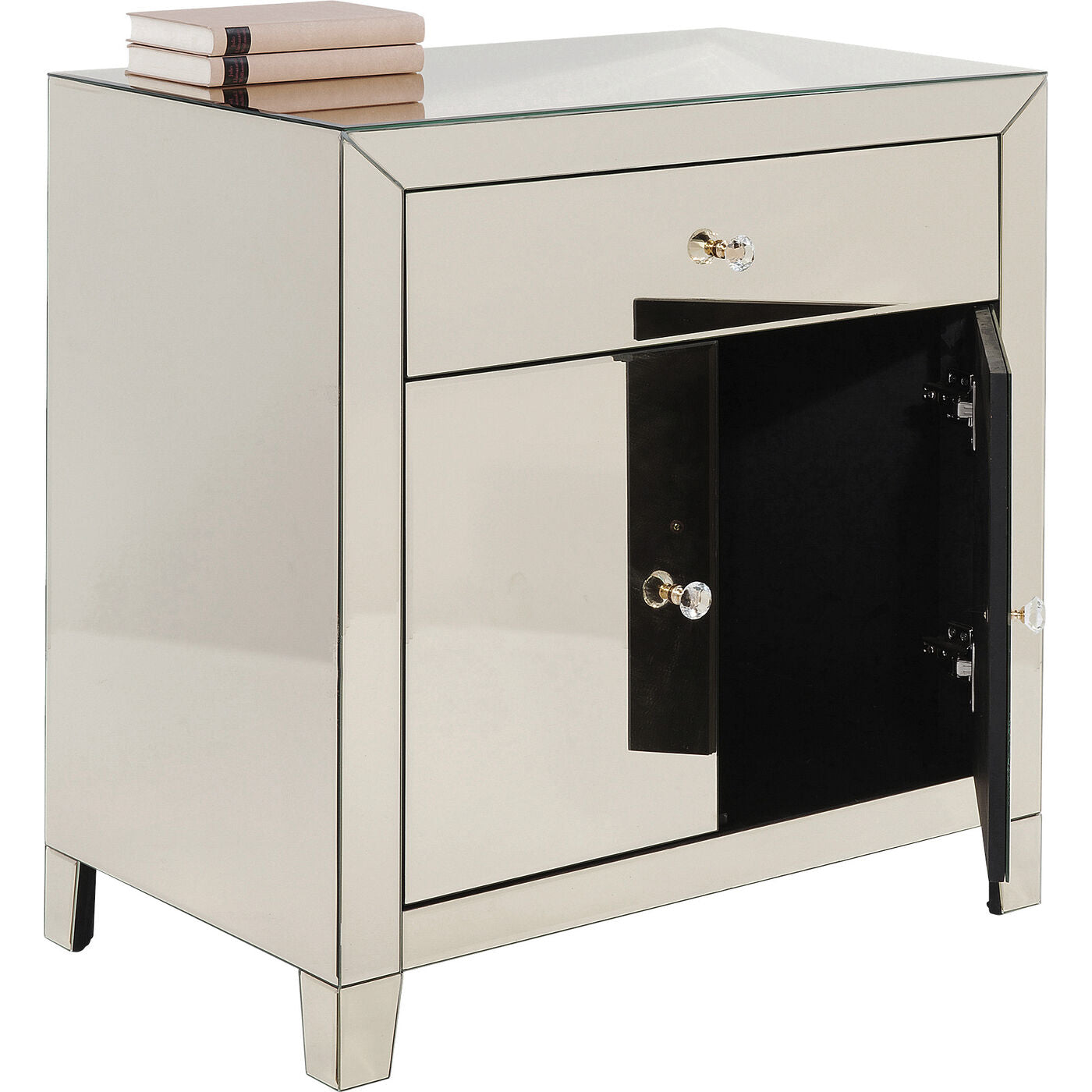 Dresser Luxury Gold 2Doors 1 Drawer