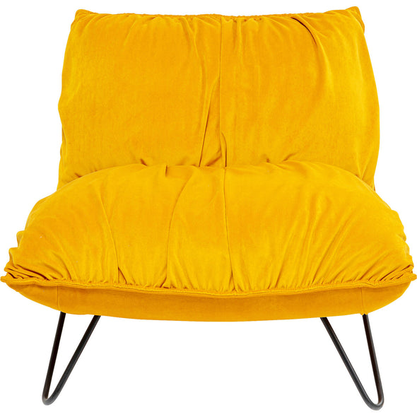 armchair port pino yellow