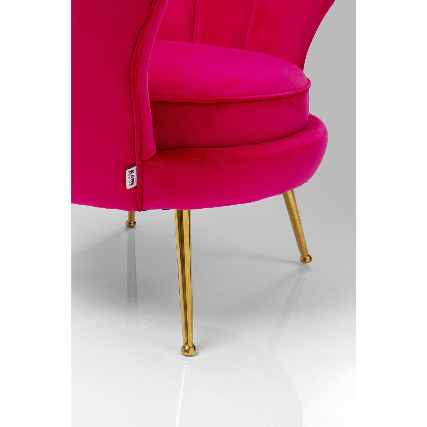 Armchair Water Lily Gold Pink