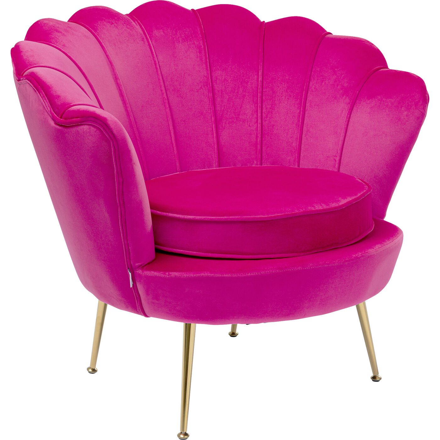 Armchair Water Lily Gold Pink