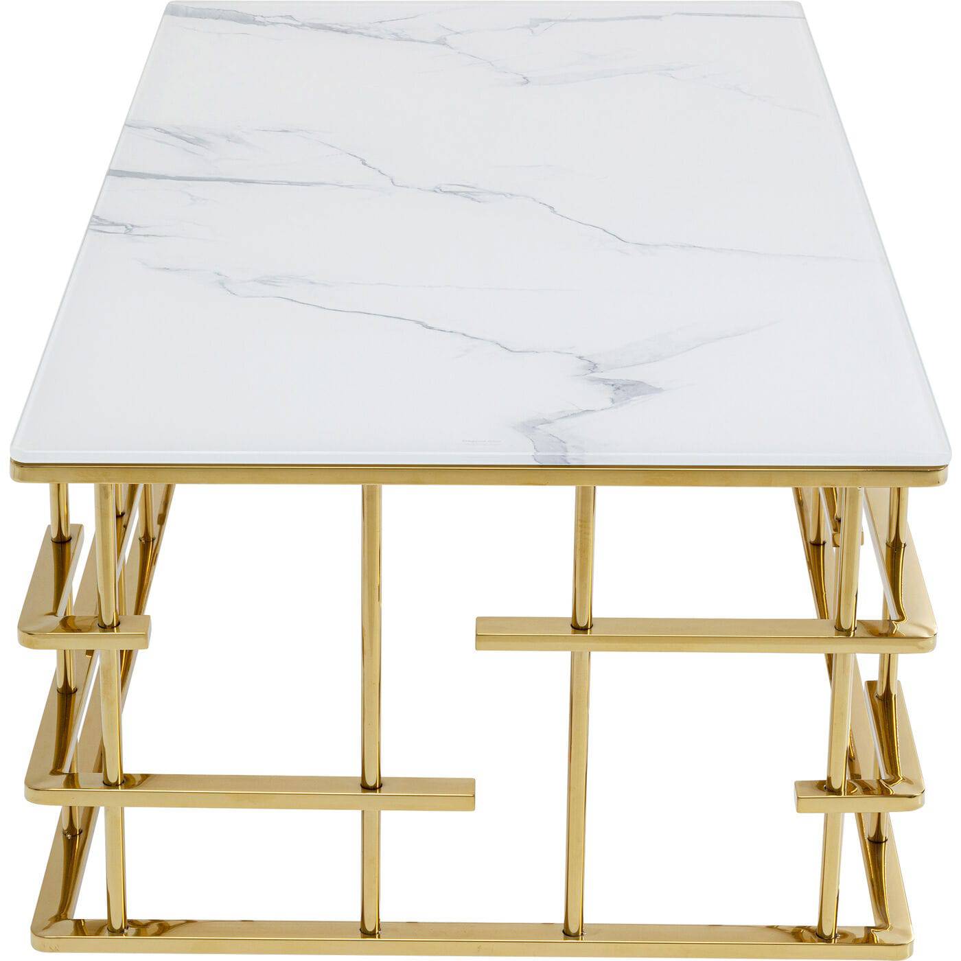 Marble Glass Coffee Table