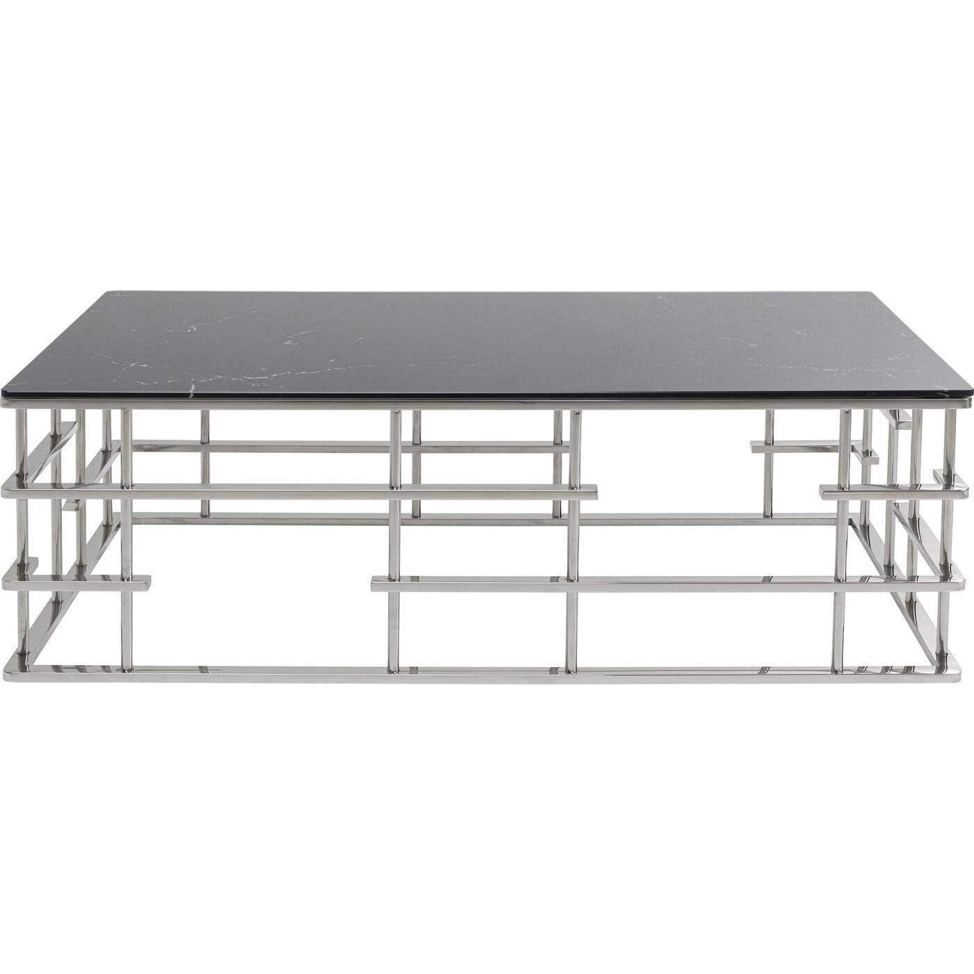 Coffee Table Rome Silver 130x70cm - JULIA VENCE STORE