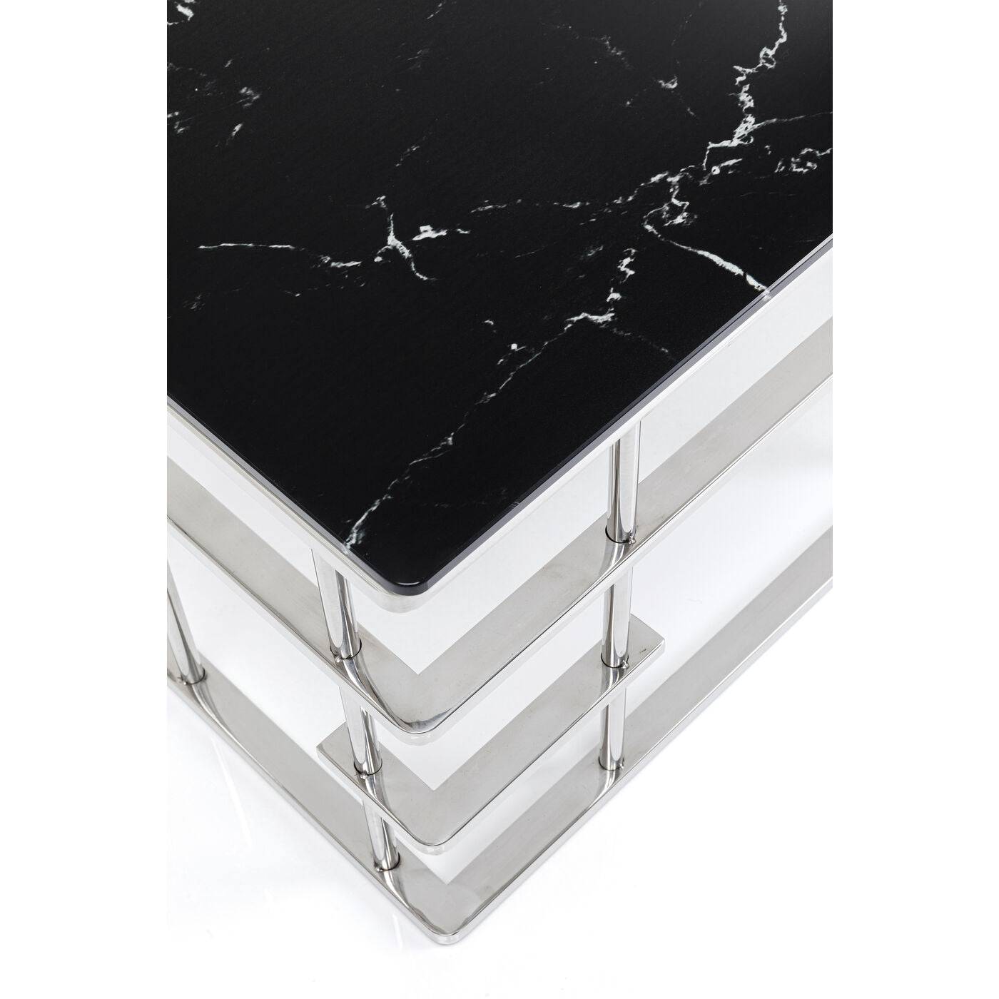 Coffee Table Rome Silver 130x70cm - JULIA VENCE STORE