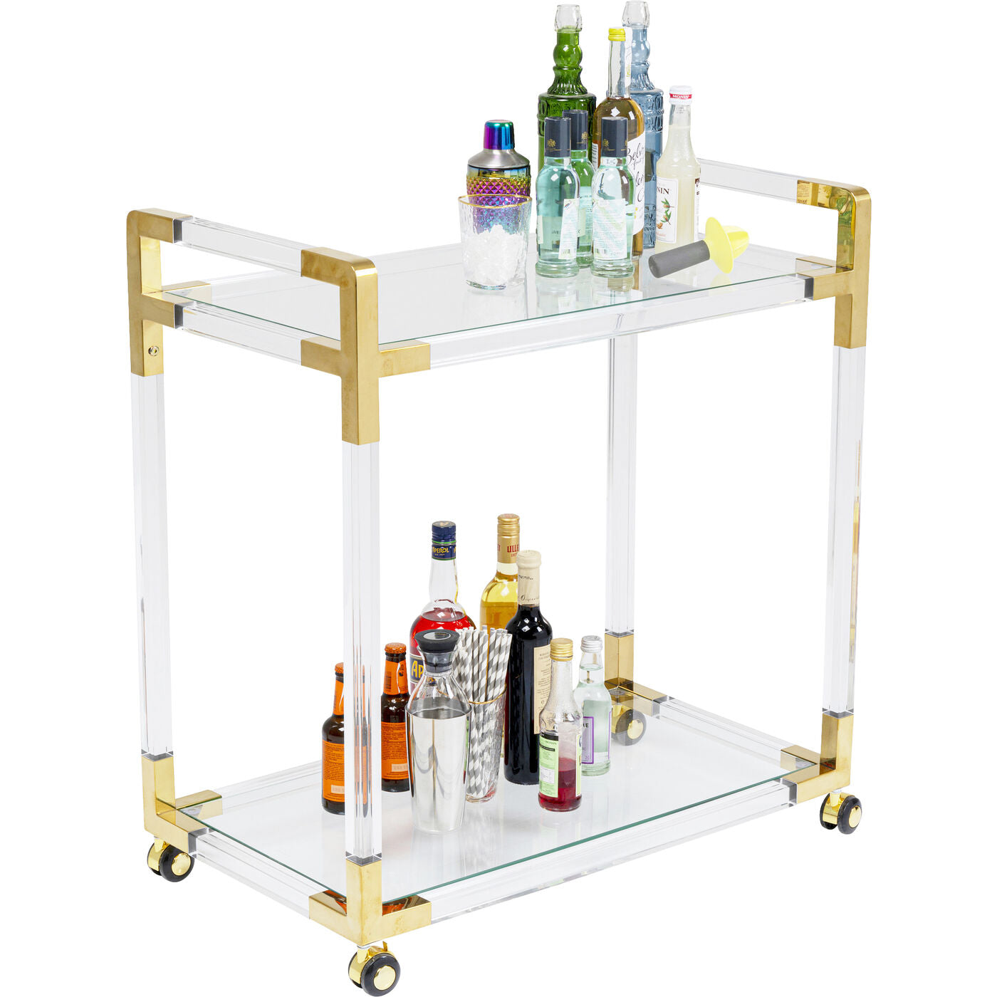 Bar Trolley Josy Gold