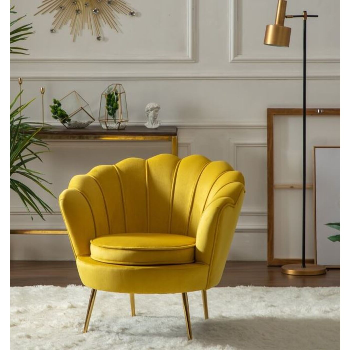 Armchair Water Lily Yellow