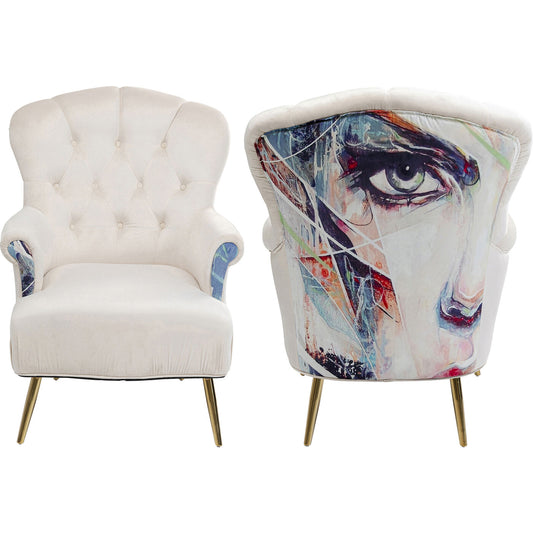 Armchair Portrait Cream