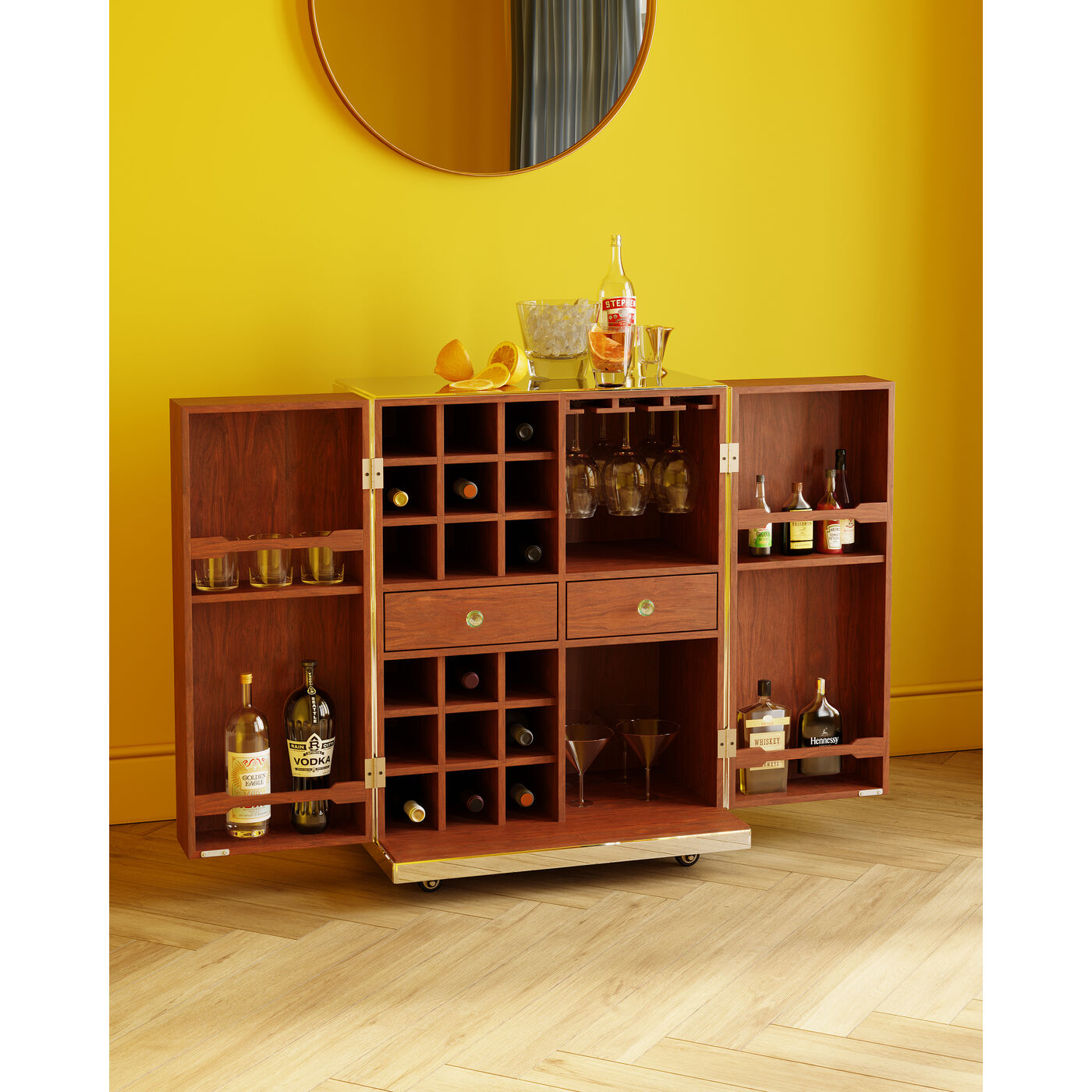 Bar Cabinet Luxury Medium 66x88cm