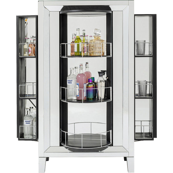 Luxury Mirrored Bar Cabinet