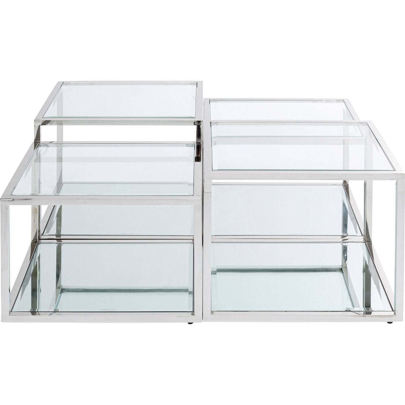 Coffee Table Orion Silver 4 set - JULIA VENCE STORE