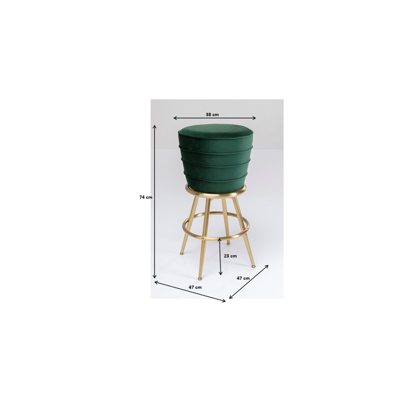 Bar Stool Treviso Green