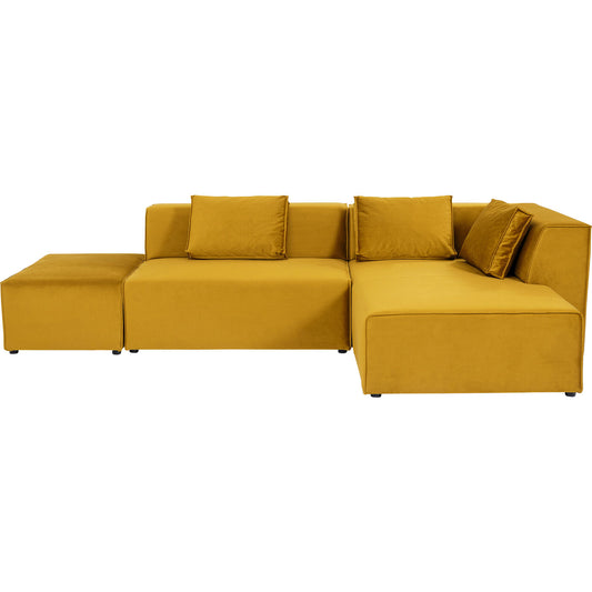 Corner Sofa Infinity Ottomane Amber Right