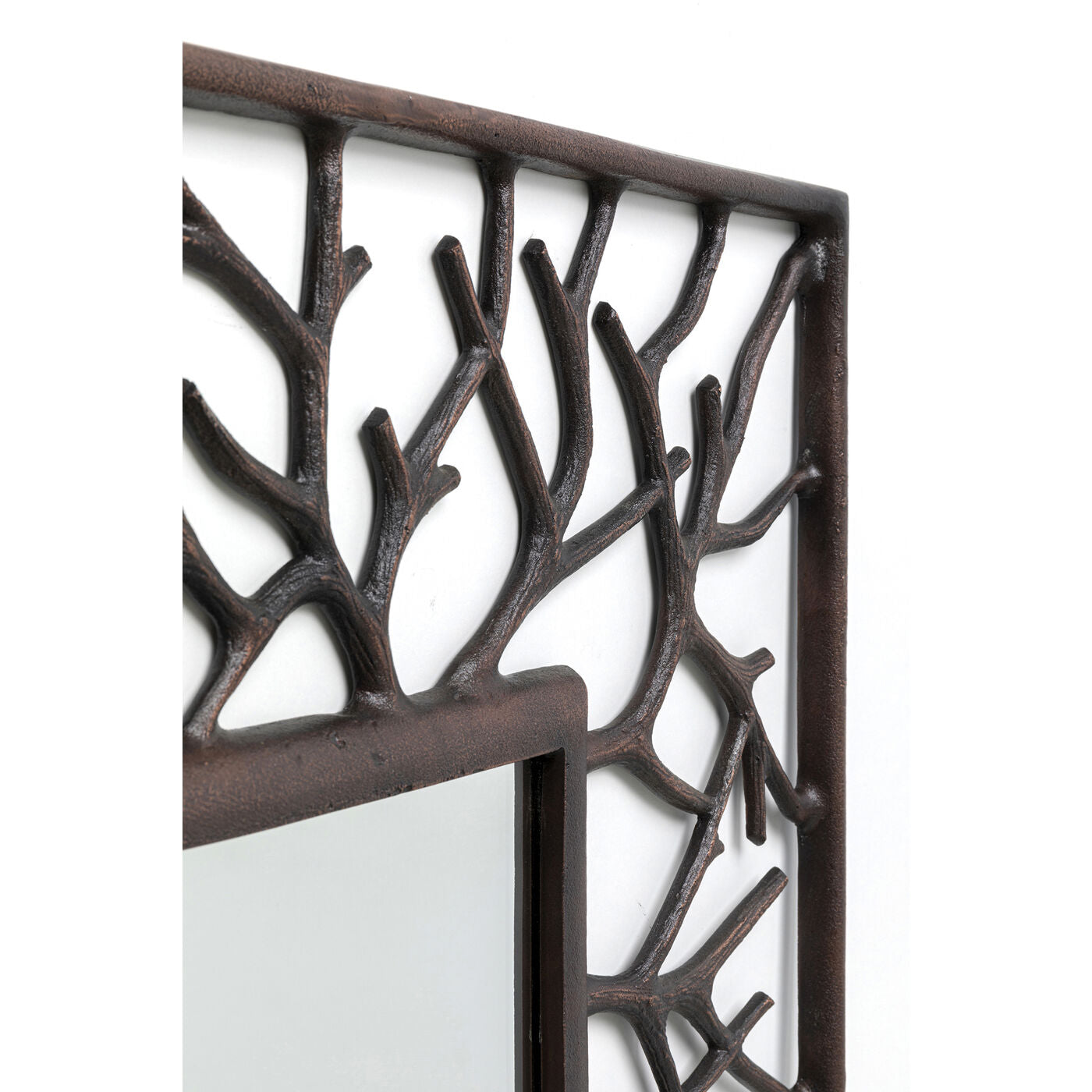 Wall Mirror Tree Branch Square 100x82cm