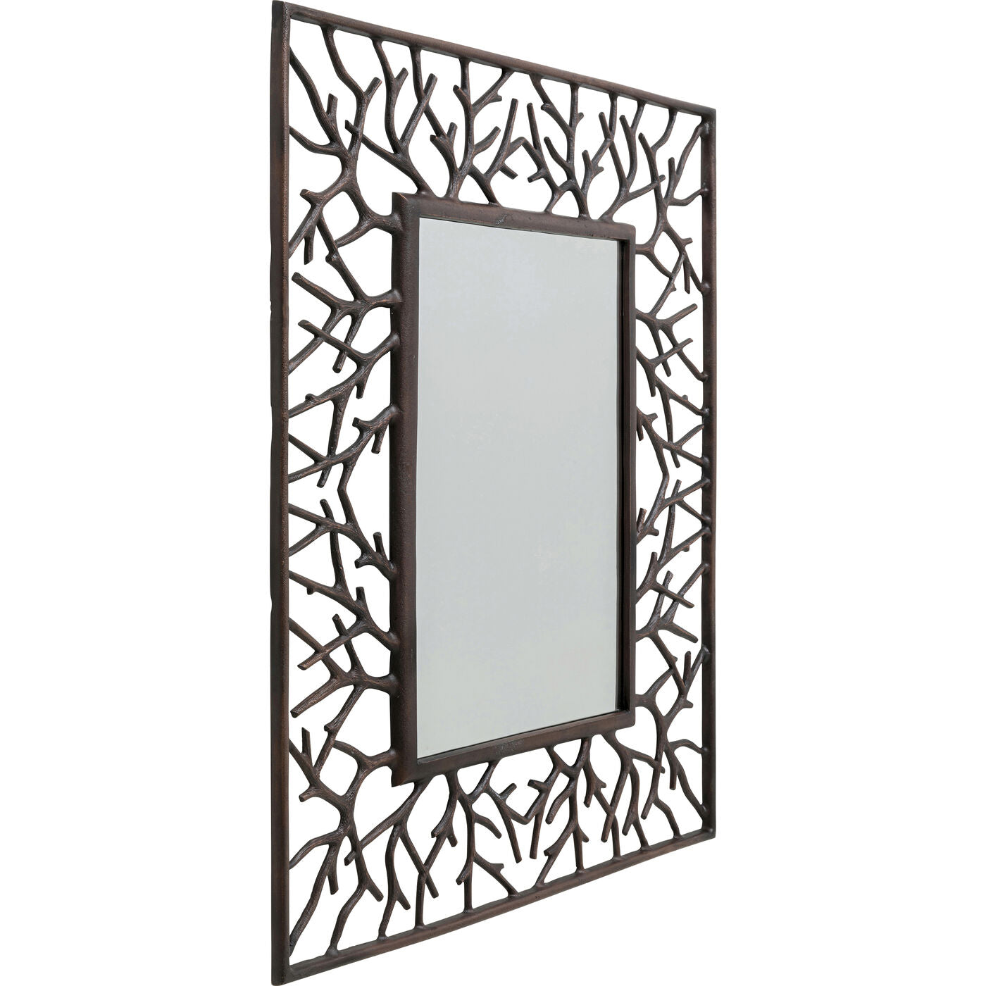 Wall Mirror Tree Branch Square 100x82cm