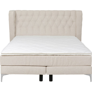 Boxspring Bed Benito Moon Cream