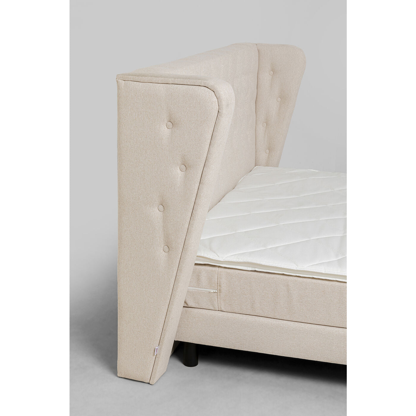 Boxspring Bed Benito Moon Cream