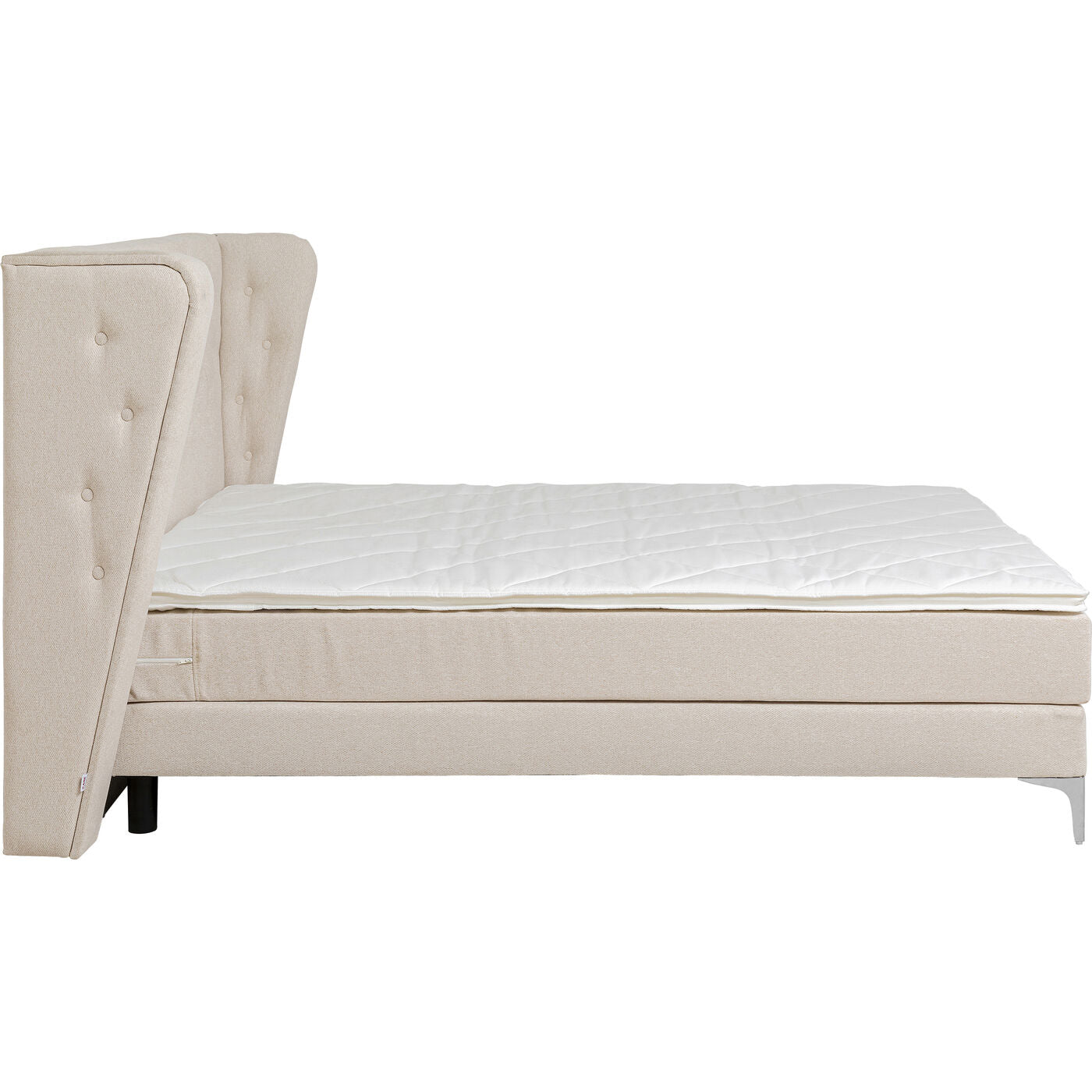 Boxspring Bed Benito Moon Cream