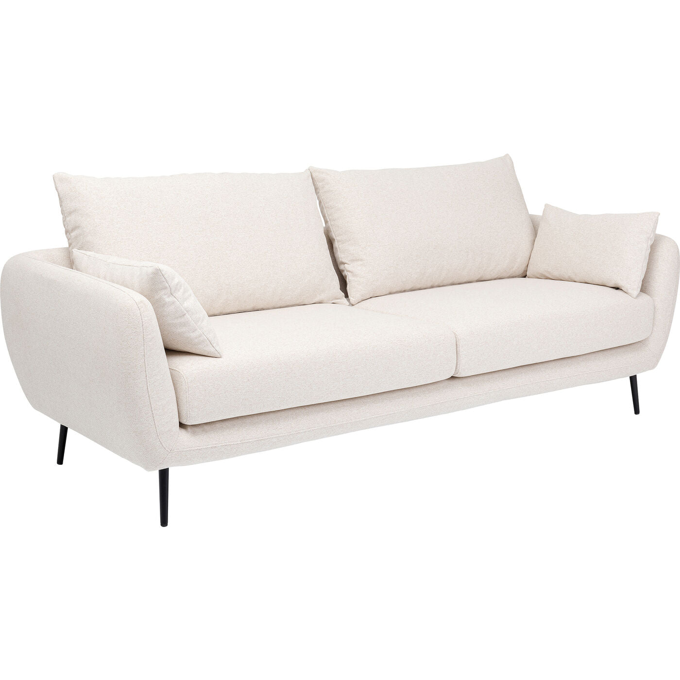 Sofa Amalfi 2 Seater Cream 219cm