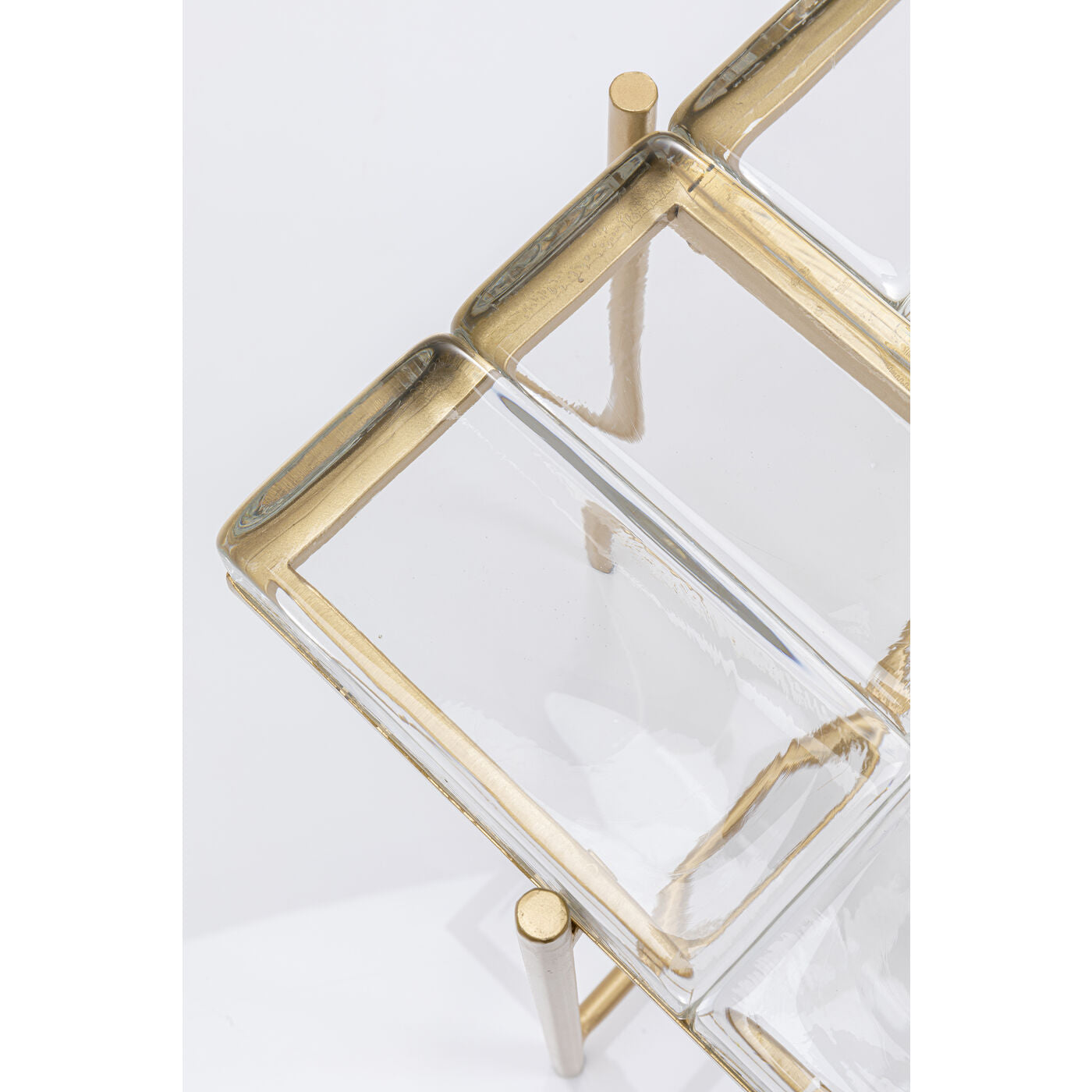 Side Table Iceline Gold 43x33cm