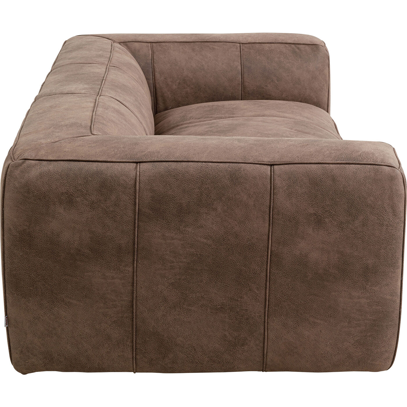 Sofa Cubetto 3 Seater Taupe 220cm