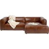 Brown Leather Sofa