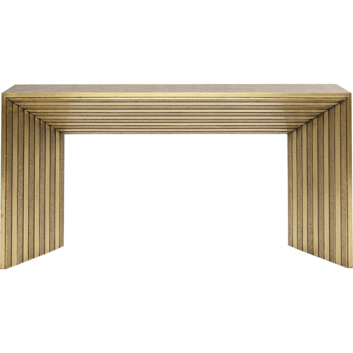 Luxury Brass Console Table