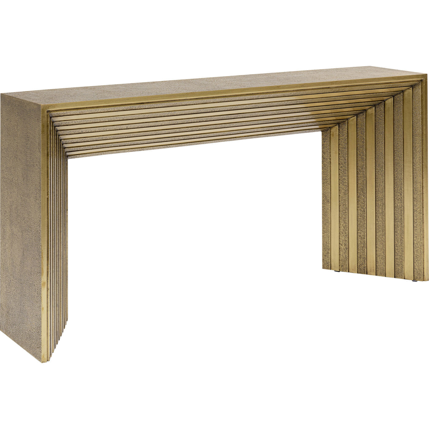 Luxury Brass Console Table