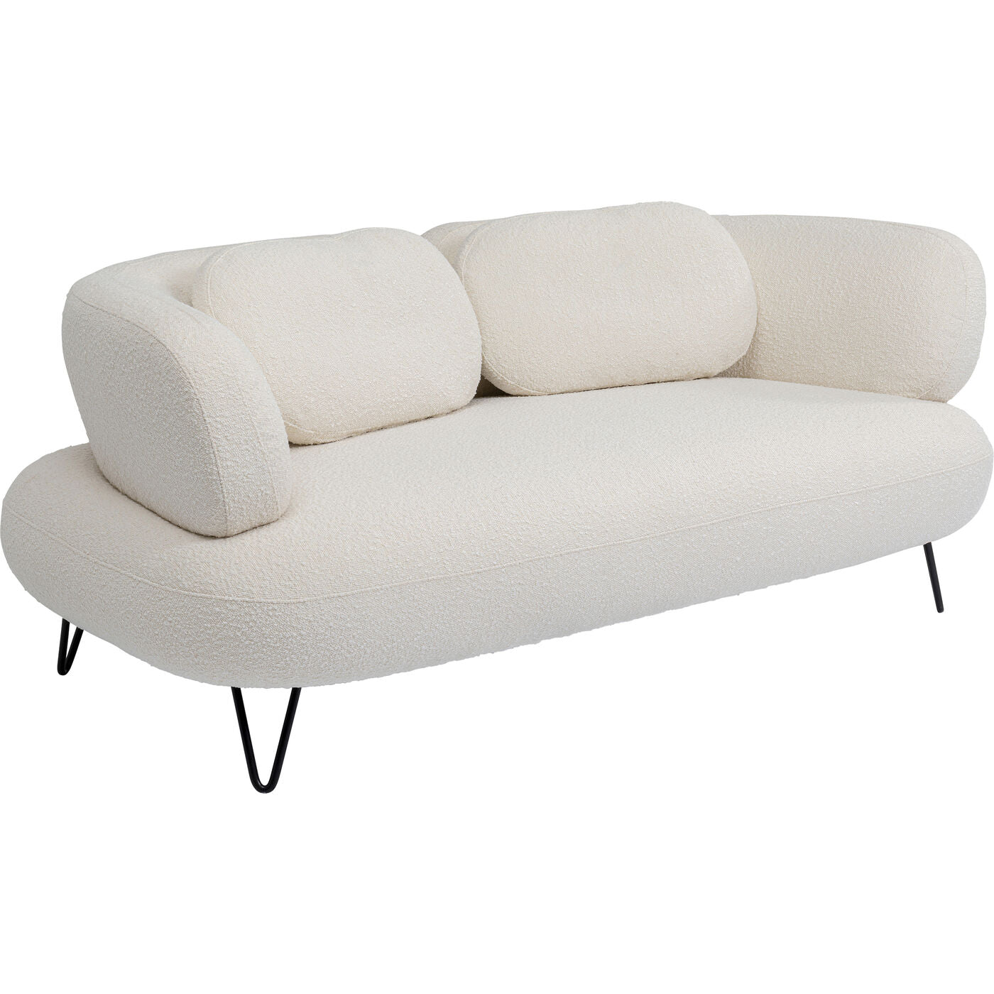 Sofa Peppo 2 Seater White 182cm