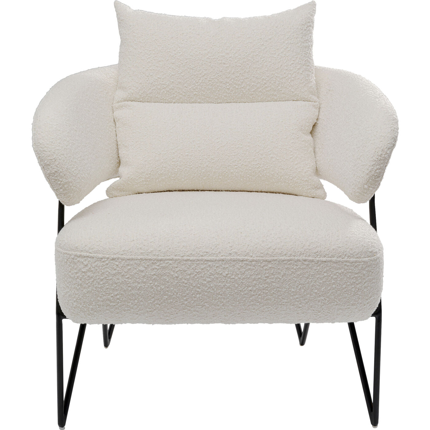 Modern White Armchair