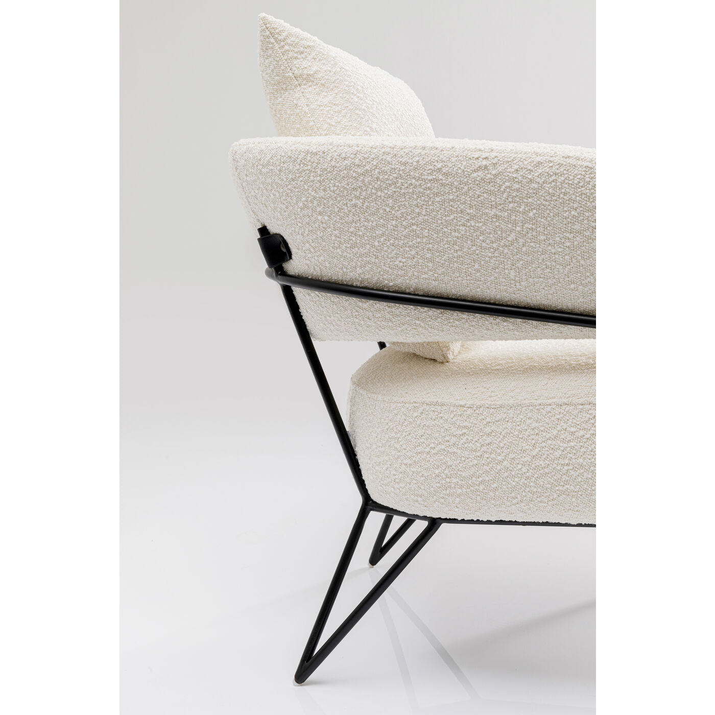 Modern White Armchair