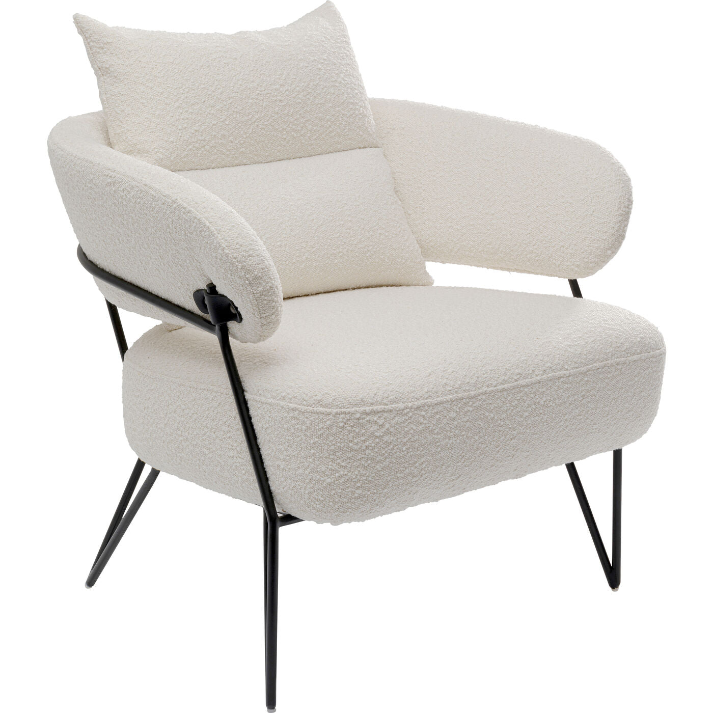 Modern White Armchair