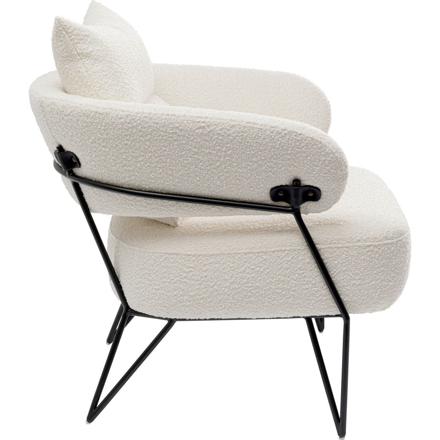 Modern White Armchair