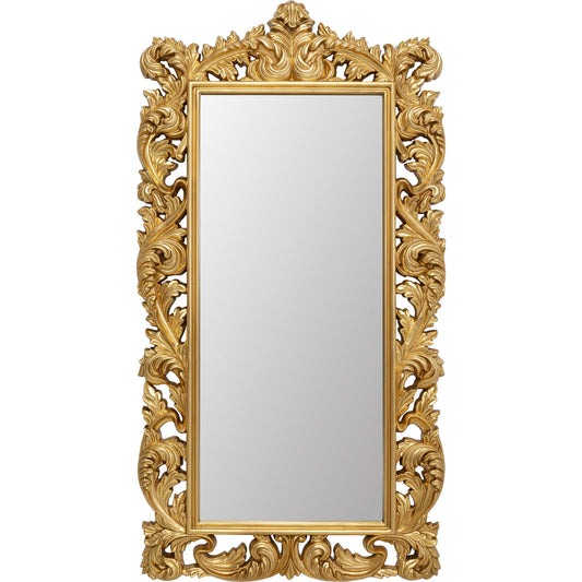 Wall Mirror Baroque Valentina Gold 100x190cm