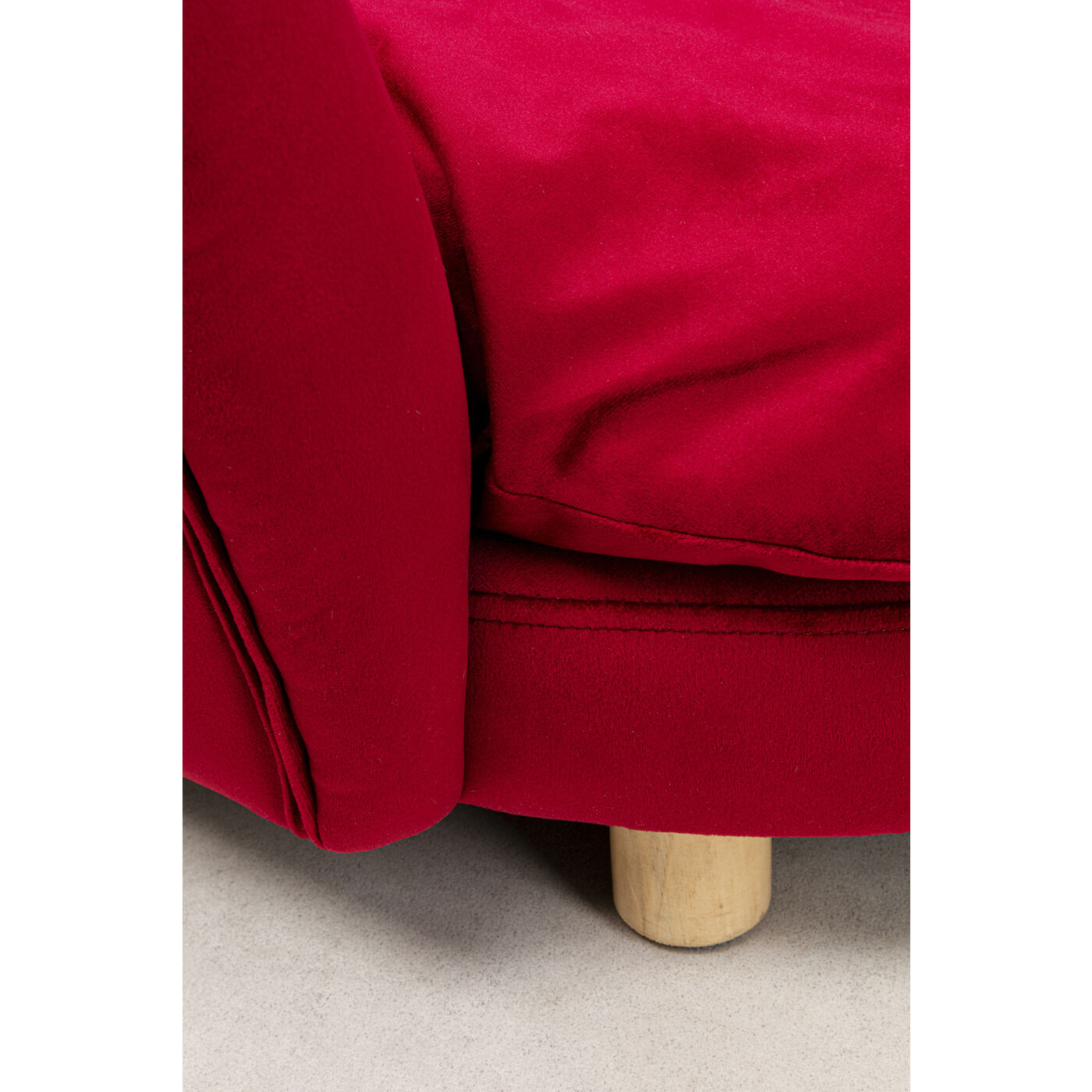 Dog/Cat Bed Water Lily Red