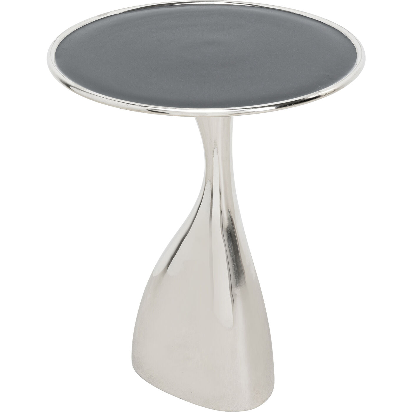 Side Table Spacey Silver Ø36cm