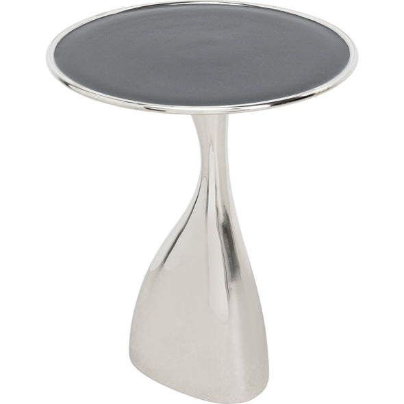 Side Table Spacey Silver √ò36cm