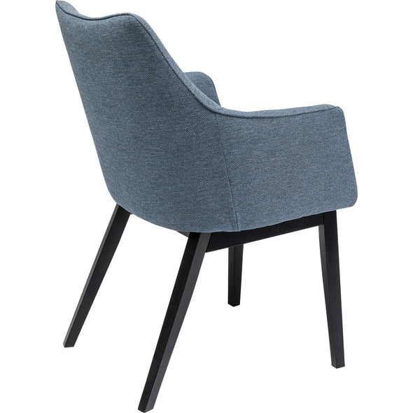Chair with Armrest Modino Blue