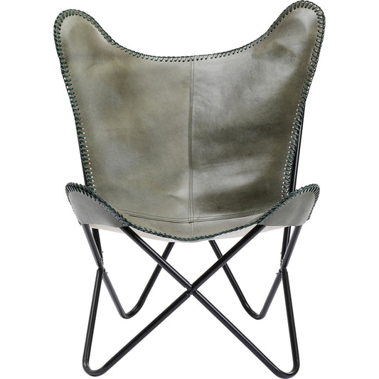 Armchair California Leather Khaki