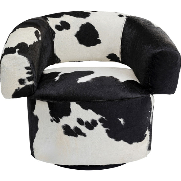 Swivel Armchair Maye Cow