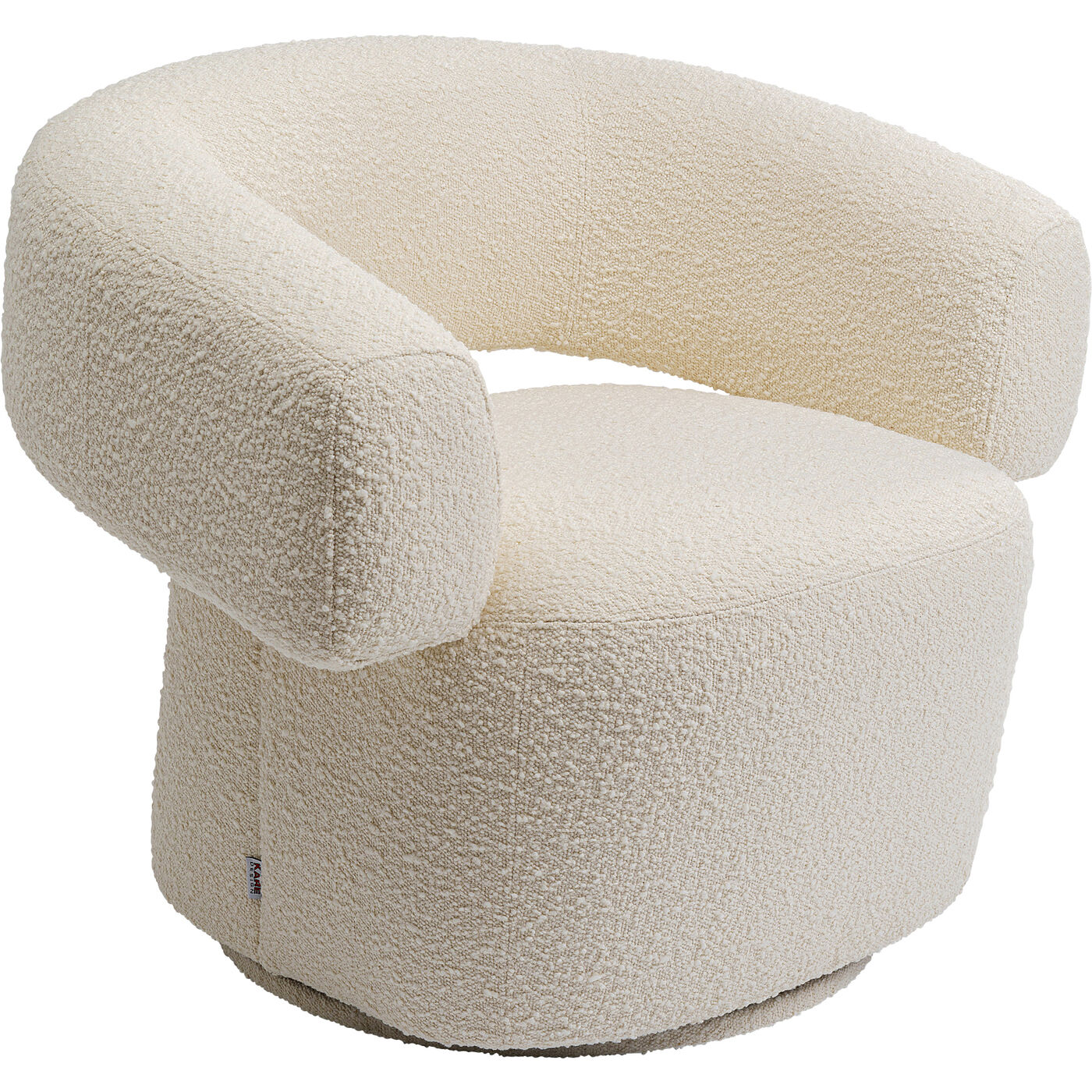 Swivel Armchair Maye Cream