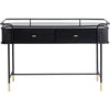 Elegant Black Console Table 