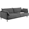 Grey 3-Seater Sofa