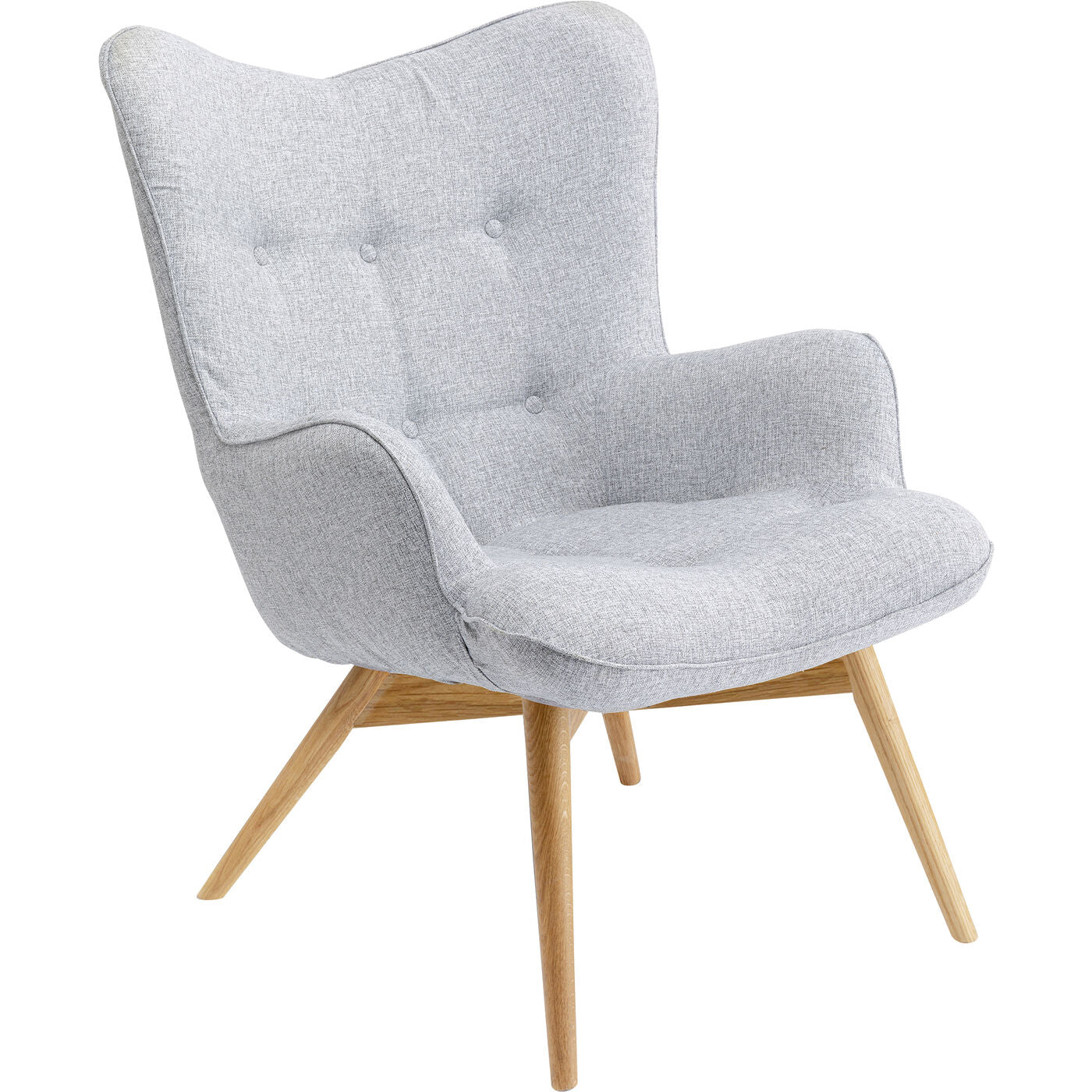 Armchair Vicky Light Grey