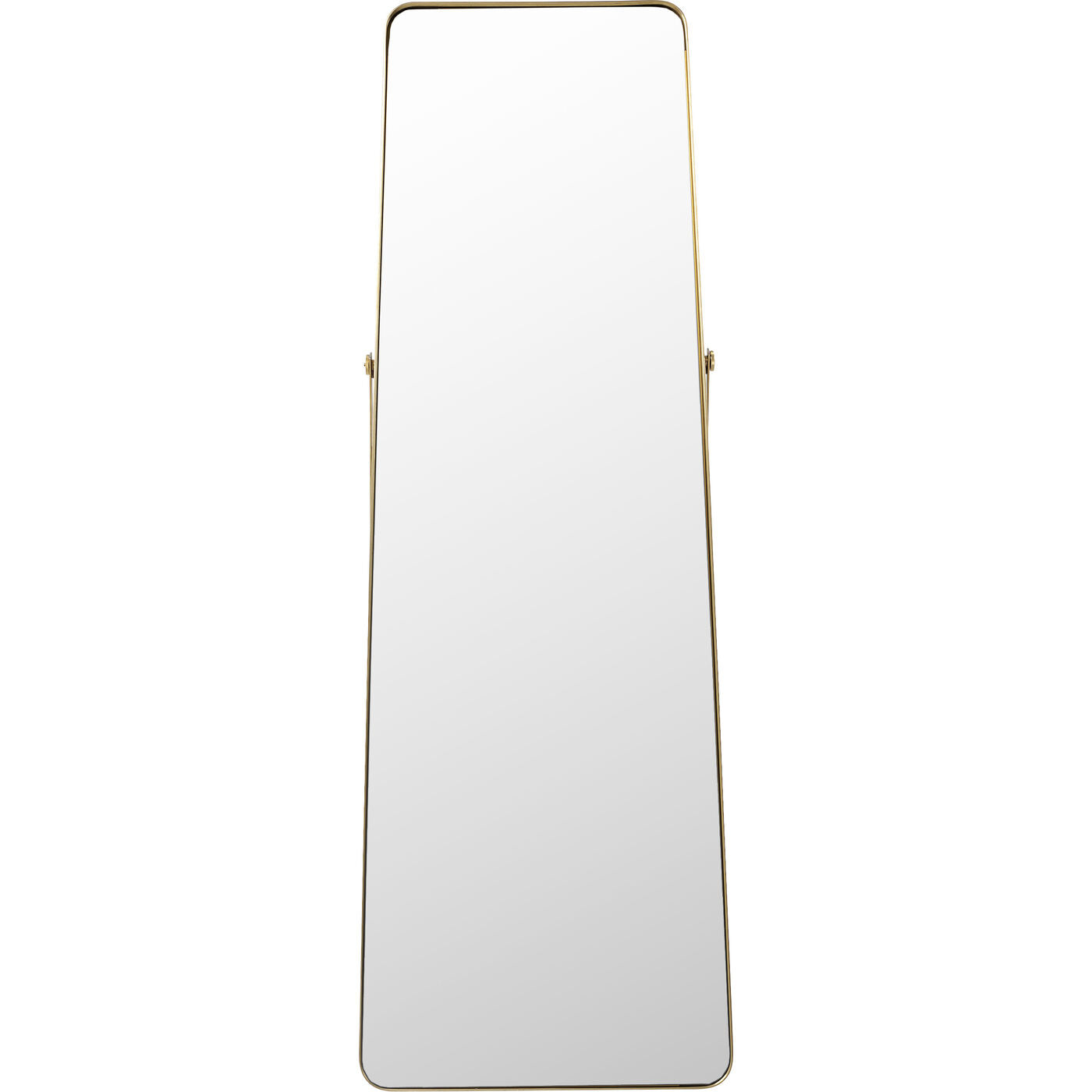 Floor Mirror Curve Arch Gold 55x160cm