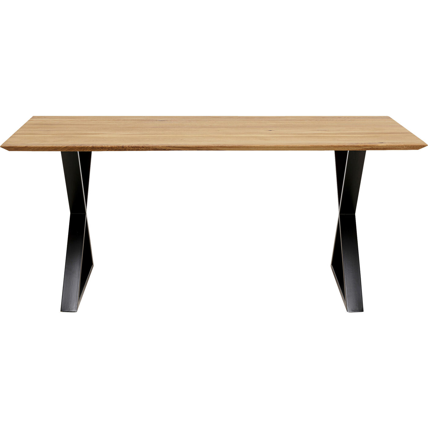 Table Symphony Oak Cross Black 200x100cm