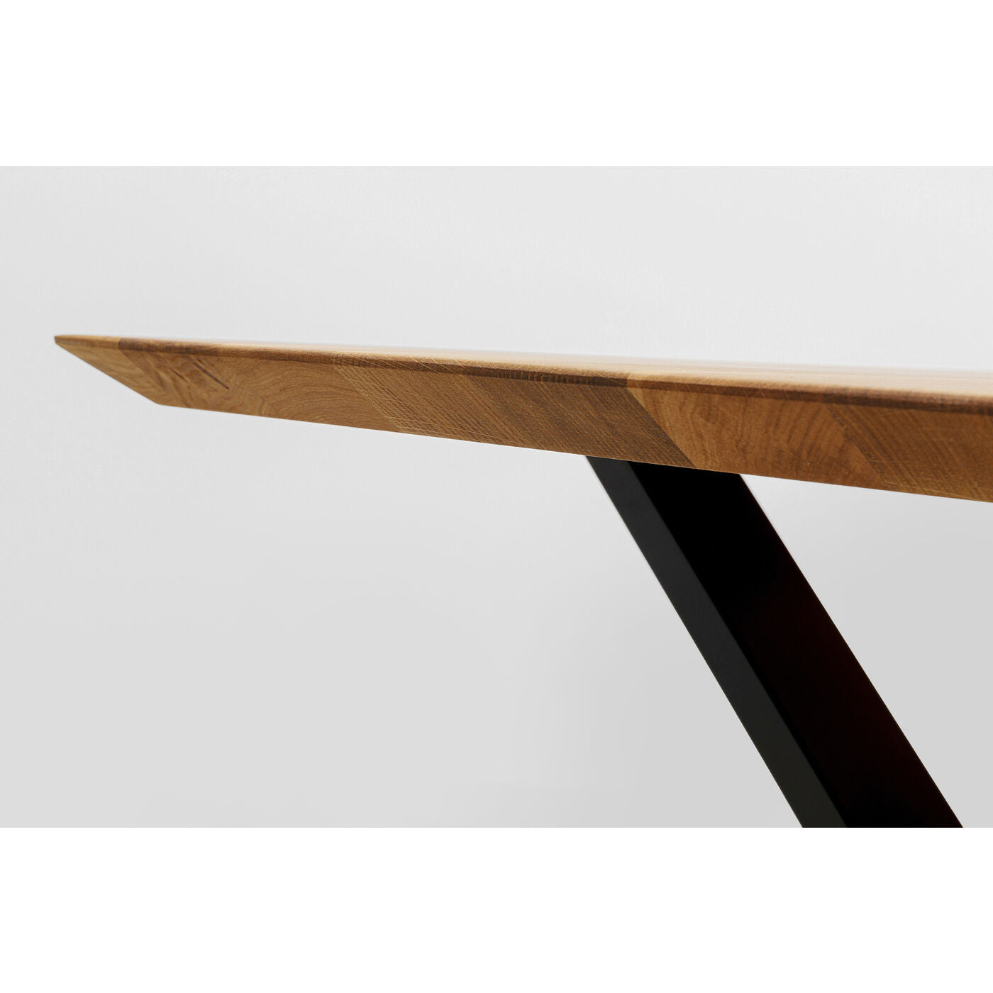 Table Symphony Oak Cross Black 200x100cm