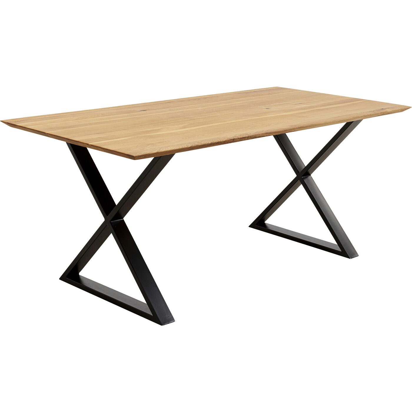 Table Symphony Oak Cross Black 200x100cm