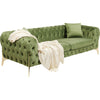 Green Velvet Sofa