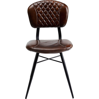 Chair Samba Leather Brown